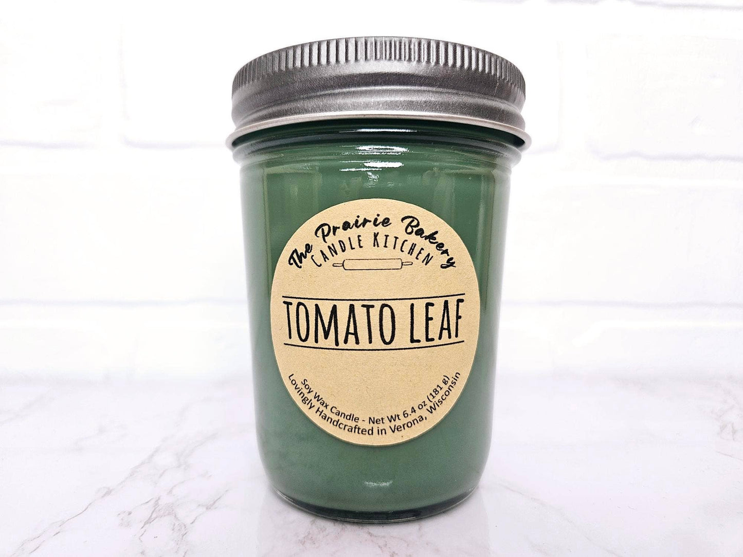 Tomato Leaf | Outdoor Garden Scented Soy Wax Candle