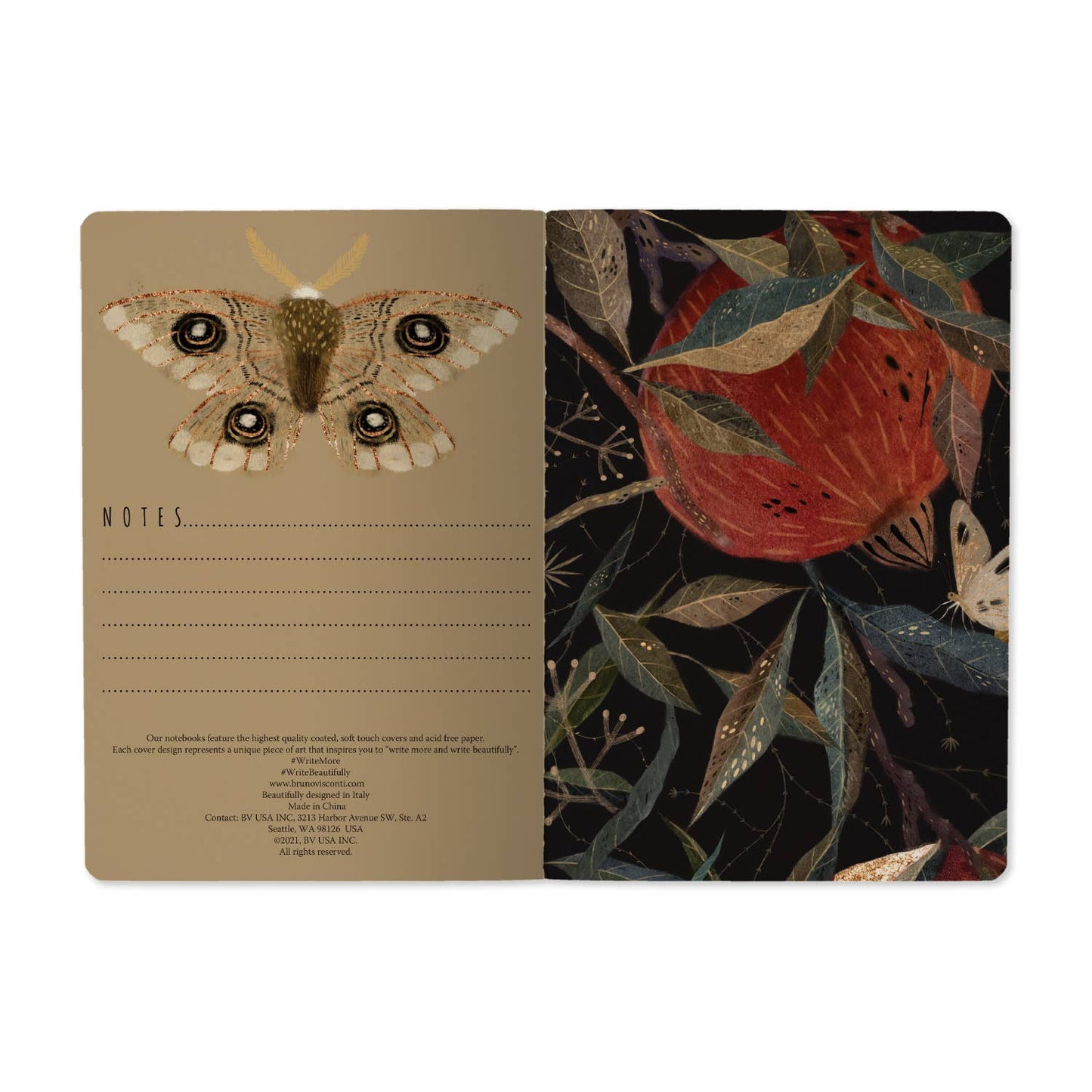 Notebook Pom on the Vine