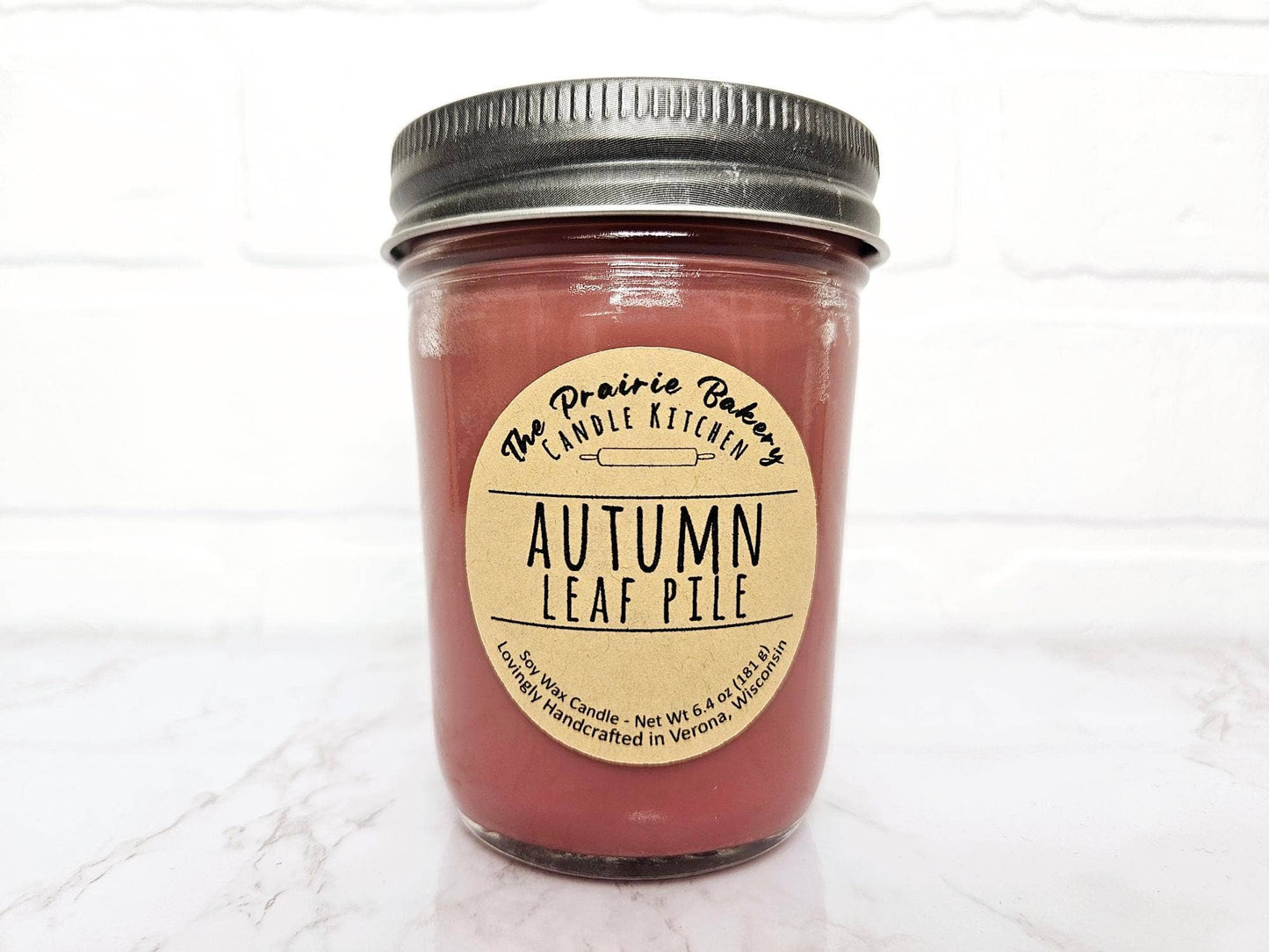 Autumn Leaf Pile | Fall Leaves Scented Soy Wax Candle