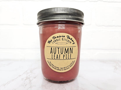 Autumn Leaf Pile | Fall Leaves Scented Soy Wax Candle