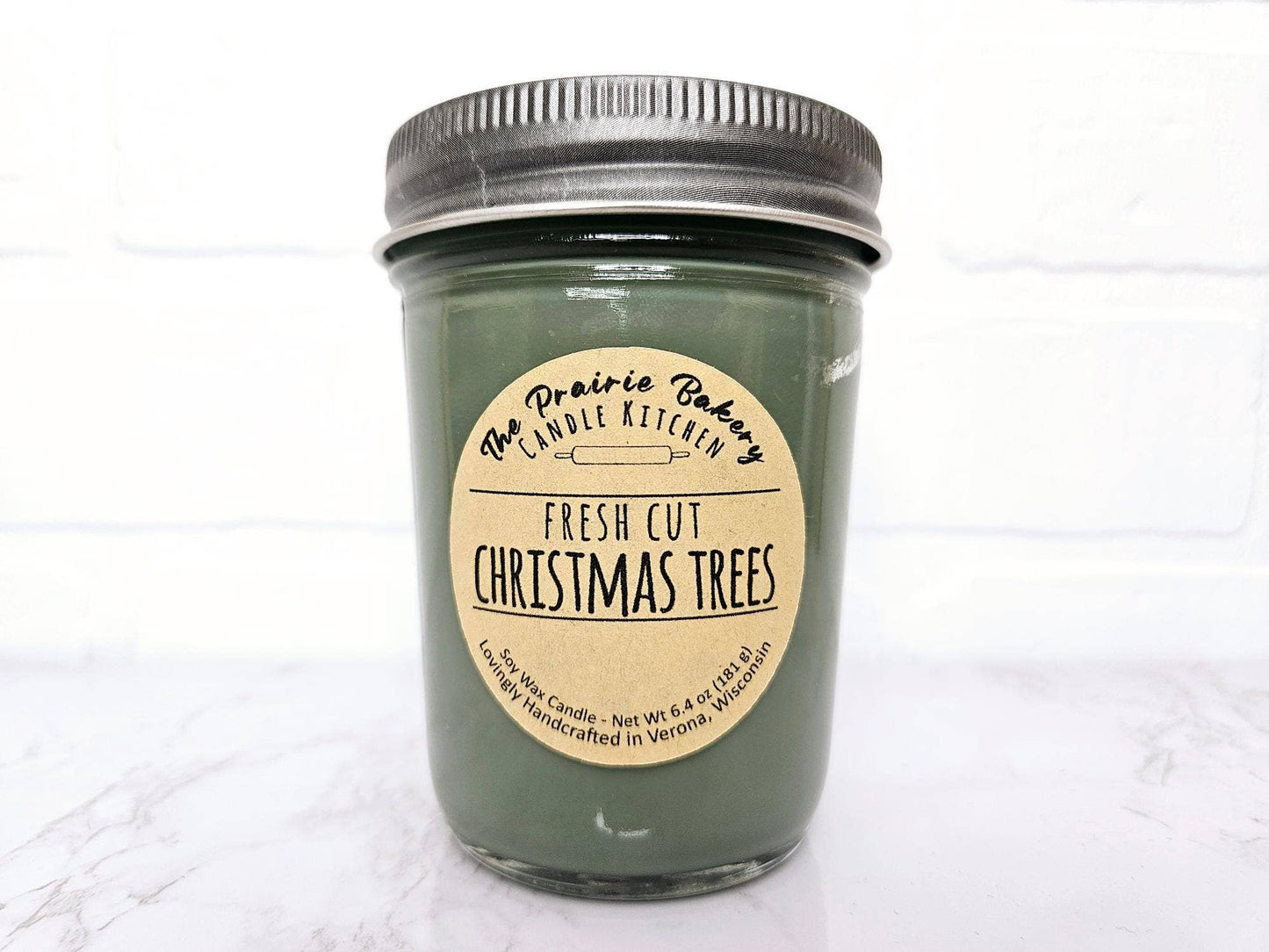 Fresh Cut Christmas Trees | Pine Scented Soy Wax Candle