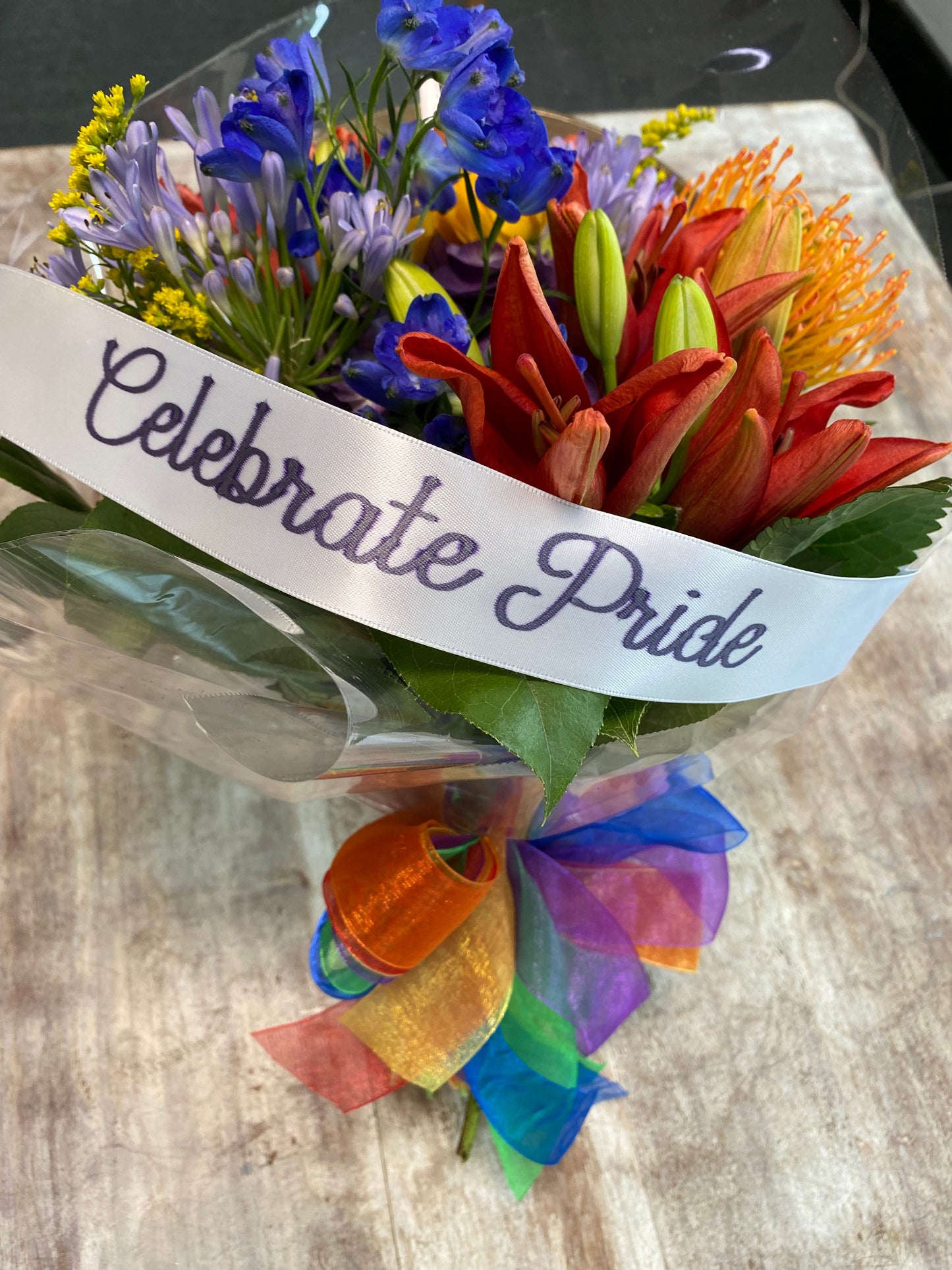 Rainbow Radiance Bouquet